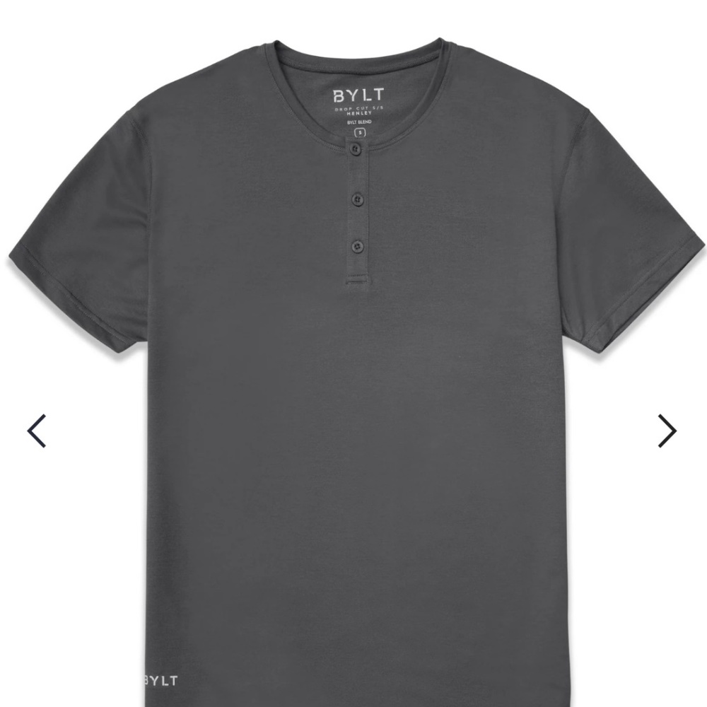 BYLT Drop Cut Henley XL